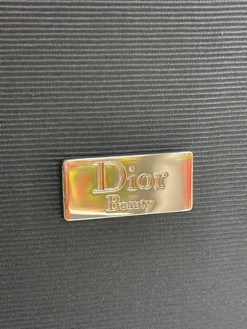 Dior Black Beauty Pouch Travel Case - Picture 2 of 15